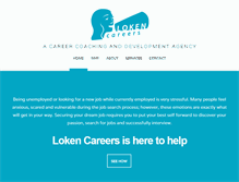 Tablet Screenshot of lokencareers.com